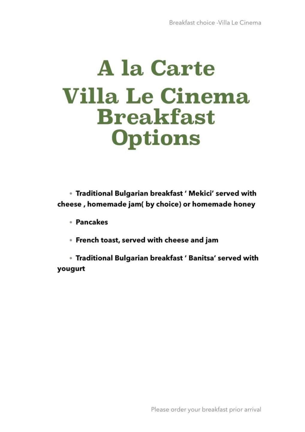Villa Le Cinema Shiroki Dol Exterior foto